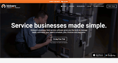 Desktop Screenshot of kickserv.com